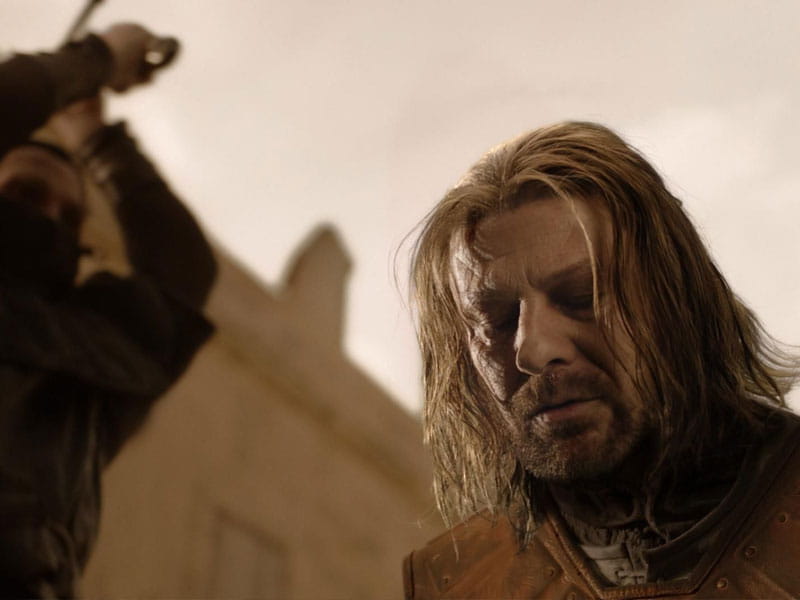 game of thrones headless ned stark